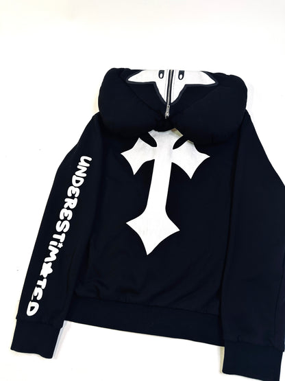 "UNDERESTIMATED" Full Zip Hoodie - COLD STARS