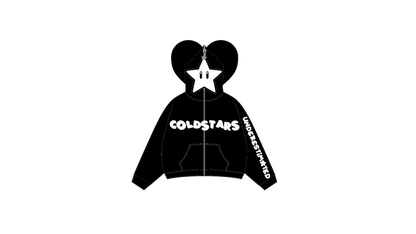 "UNDERESTIMATED" Full Zip Hoodie - COLD STARS